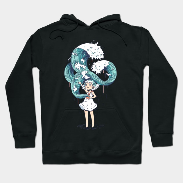 Daughter of the Sea Hoodie by Freeminds